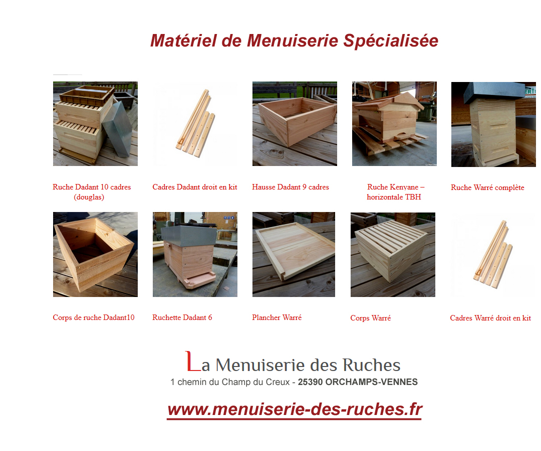 Menuiserie des Ruches