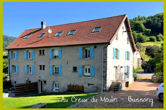 Gite au creux du Moulin, 10 route des Sources à 88540 Bussang, 